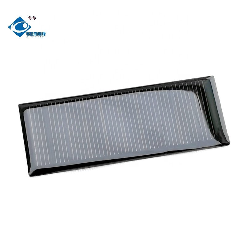 5V Camping Epoxy Resin Solar Panel ZW-8030-M Portable Solar Panel Charger 84mA Customized Epoxy Adhesive Solar Panel 0.4W