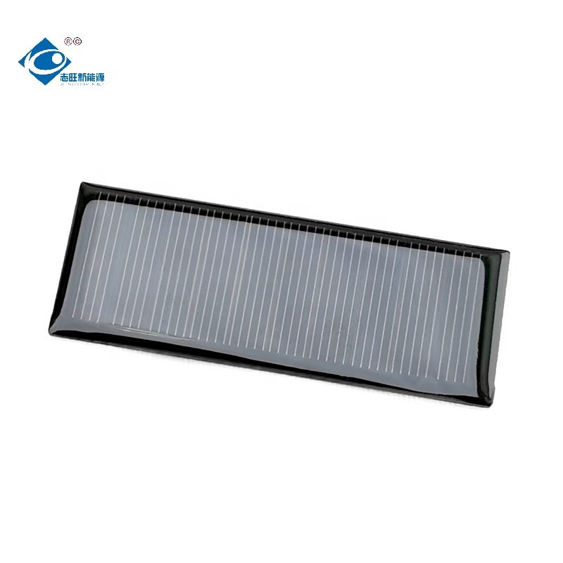 5V Camping Epoxy Resin Solar Panel ZW-8030-M Portable Solar Panel Charger 84mA Customized Epoxy Adhesive Solar Panel 0.4W