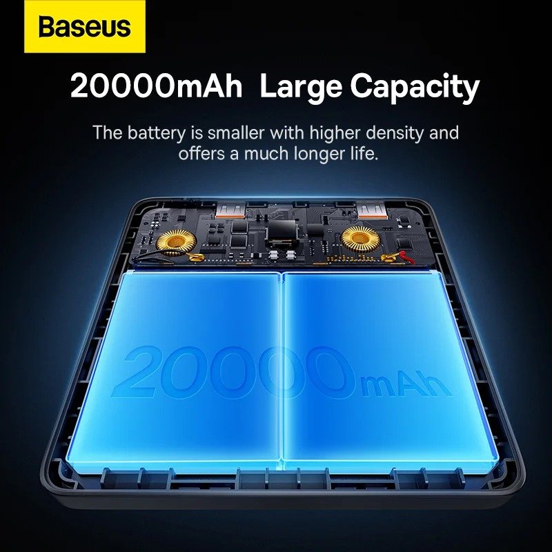 Blade HD 100W Power Bank 20000mAh Fast Charging Powerbank for iPhone 15 14 13 Pro Max Notebook