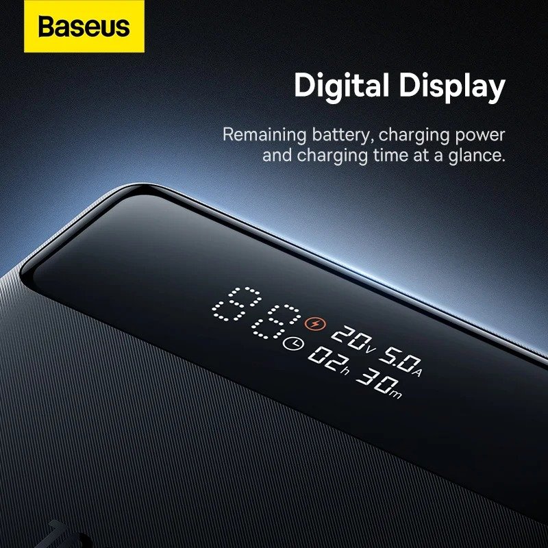 Blade HD 100W Power Bank 20000mAh Fast Charging Powerbank for iPhone 15 14 13 Pro Max Notebook