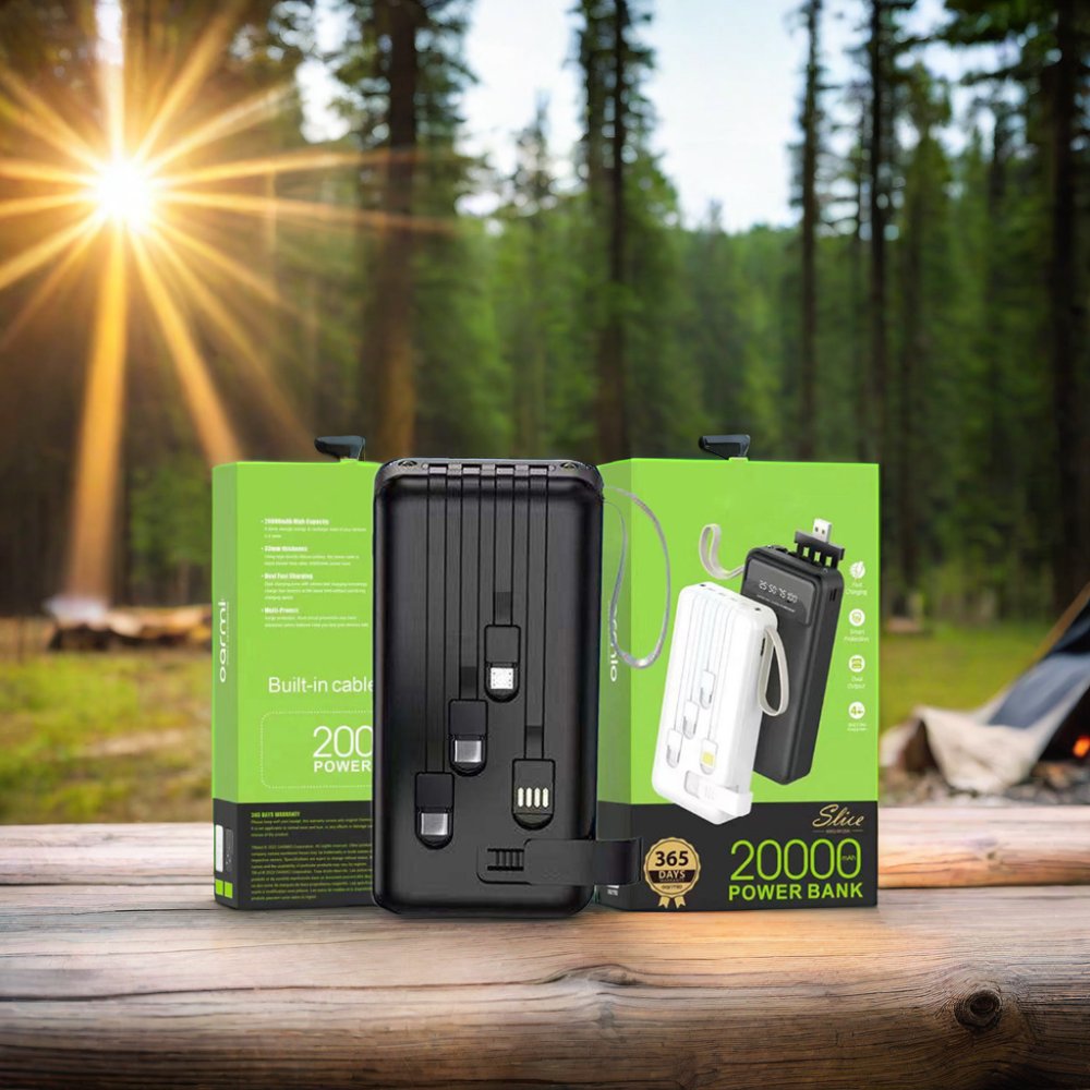 Solar Power 3in 1 charging bank large capacity durable outdoor mobile power stationFor Oraimo