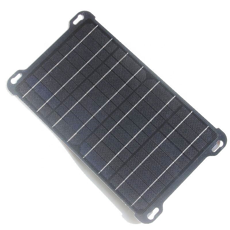 Portable Solar Charger 15W ETFE Portable Solar Panel Charger for Mobile Phone Electronic Products Charging with USB Output Interface
