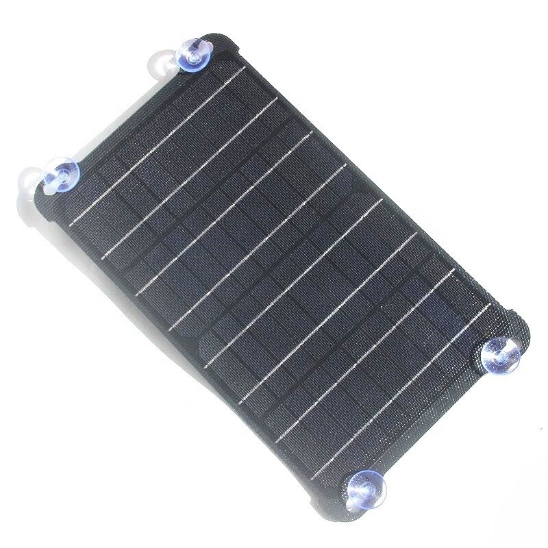 Portable Solar Charger 15W ETFE Portable Solar Panel Charger for Mobile Phone Electronic Products Charging with USB Output Interface