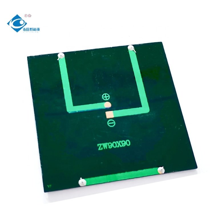 5V Lightweight Portable Solar Panel Charger 1.0W Customized Mini Solar Panels ZW-9090 Epoxy Sealed Solar Panel