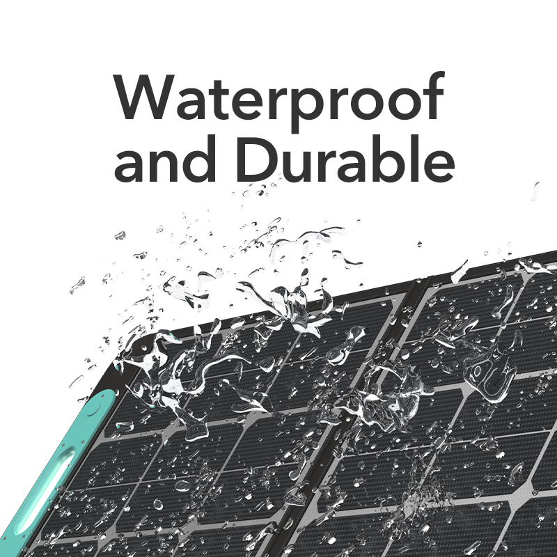 Fast Charger Portable Foldable Solar Panel For Camping Power Station Battery