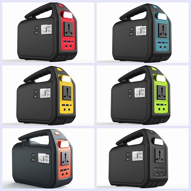 110V 220V 100W Solar Generator Battery Charger 42000mAh Portable Solar Power Station Outdoor Energy Power Supply for Emergency