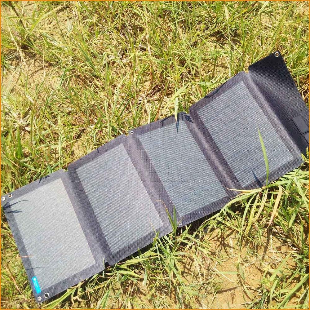 Flexible foldable solar charger cell phone 24W, 50W customized OEM price
