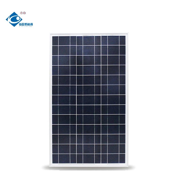 18V Mini Solar Panels Power Charger 60W Glass Laminated Solar Panel ZW-60W-18V Customized Waterproof Solar Energy Panel