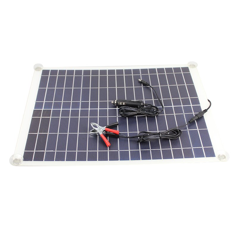 Green energy 25W portable solar panel charger with 5V and 18V output
