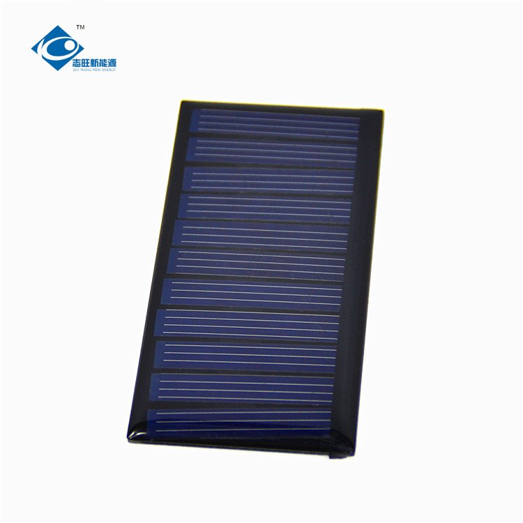 5.5V Epoxy Resin Solar Panel 0.35W Waterproof Mini Solar Panel ZW-7438 Portable Solar Mobile Panel Charger 60mA
