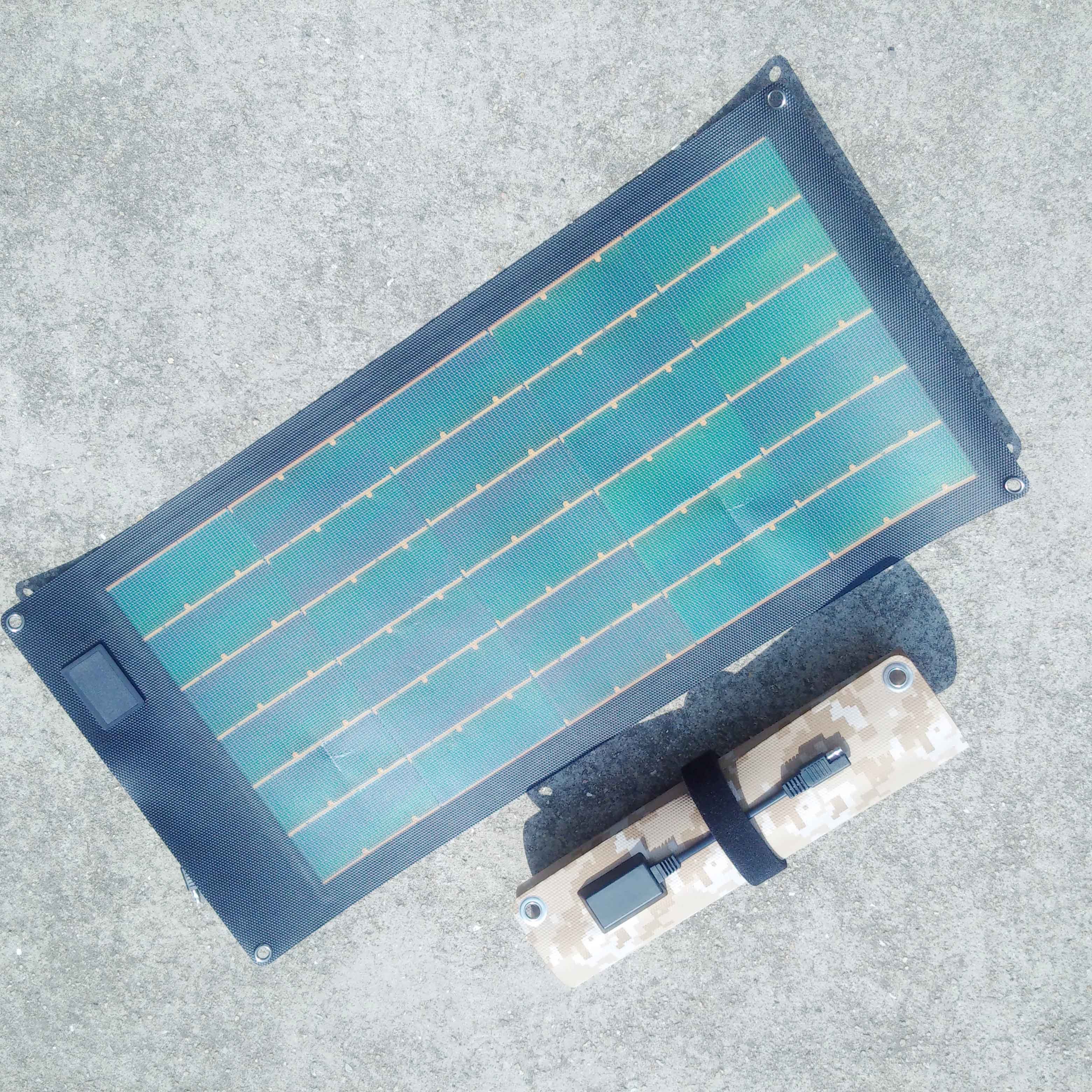 Customized Rollable Thin Film Bendable Solar Panel Charge For CIGS Solar Backpack Battery