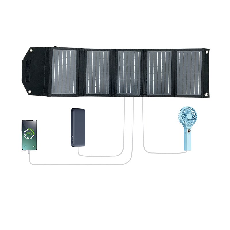 Outdoor camping 20W foldable folding solar panels portable solar charger with usb port