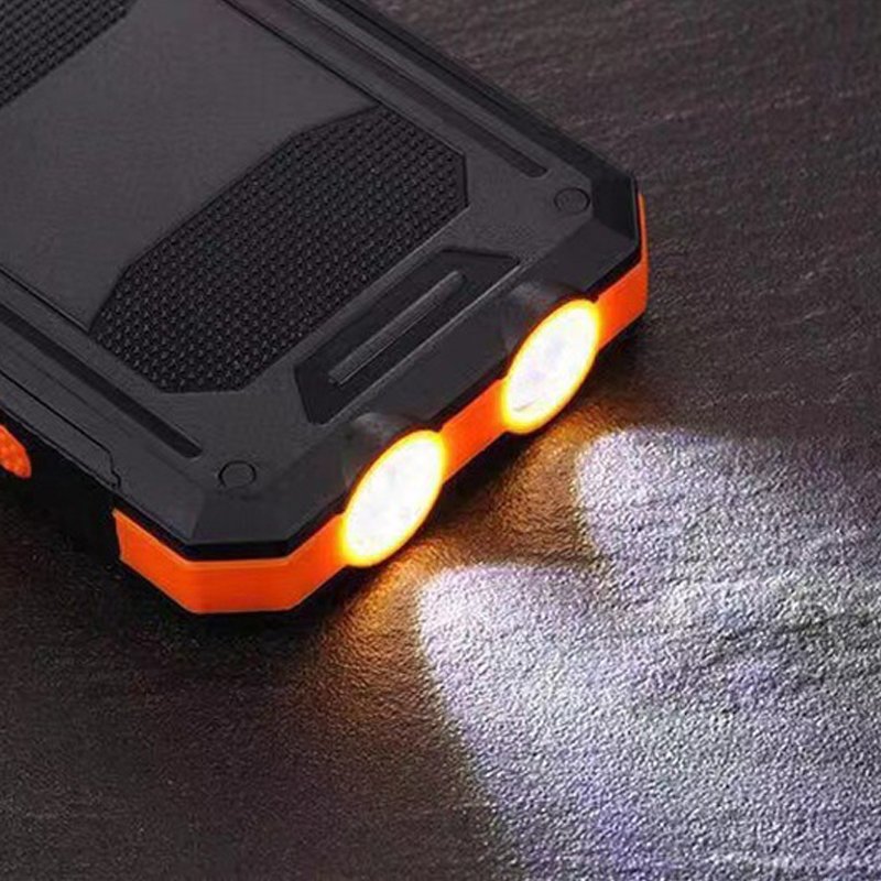 Portable 20000mAh Mobile Cell Phone Ultra Slim Power Bank Solar Charger with Dual USB Solar Power Bank 10000mah
