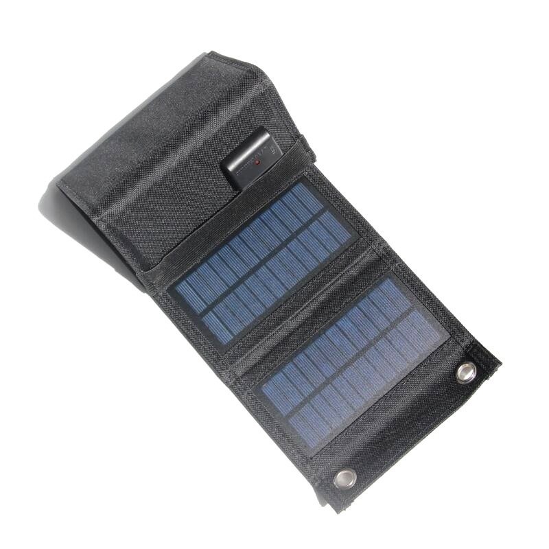 Mini Small Folding Pocket Solar Plate for iPhone Laptop Camping Outdoor Mobile Power Foldable Solar Panel