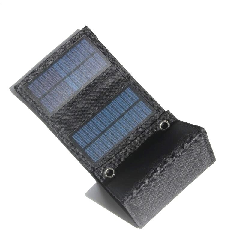 Mini Small Folding Pocket Solar Plate for iPhone Laptop Camping Outdoor Mobile Power Foldable Solar Panel