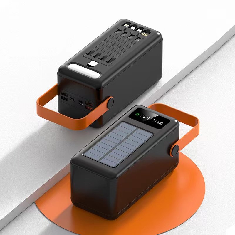 Wholesale Portable Digital Display 20000mah power banks portable mobile charger Solar power bank