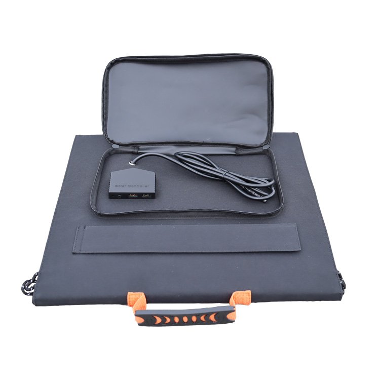 Low Price 100W Foldable Solar Panel Custom Logo Sunpower Flexible Solar Panels Charger For Outdoor Camping