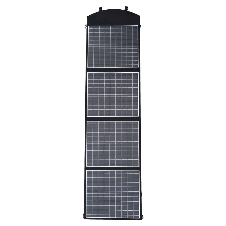 Low Price 100W Foldable Solar Panel Custom Logo Sunpower Flexible Solar Panels Charger For Outdoor Camping