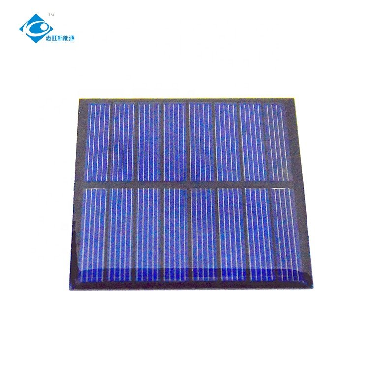 ZW-7070-4V Mini Epoxy Sealed Solar Panel 0.7W Customized Sizes Solar Panel 4V Portable Poly Solar Panel Charger