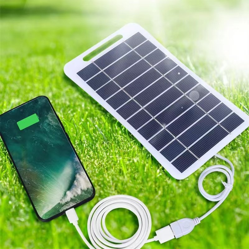 2W 3W 5V Solar Panel USB Waterproof Solar Battery Charger Portable Flexible Mini Small Sized Solar Mobile Phone Charger