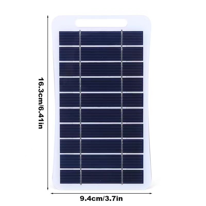 2W 3W 5V Solar Panel USB Waterproof Solar Battery Charger Portable Flexible Mini Small Sized Solar Mobile Phone Charger