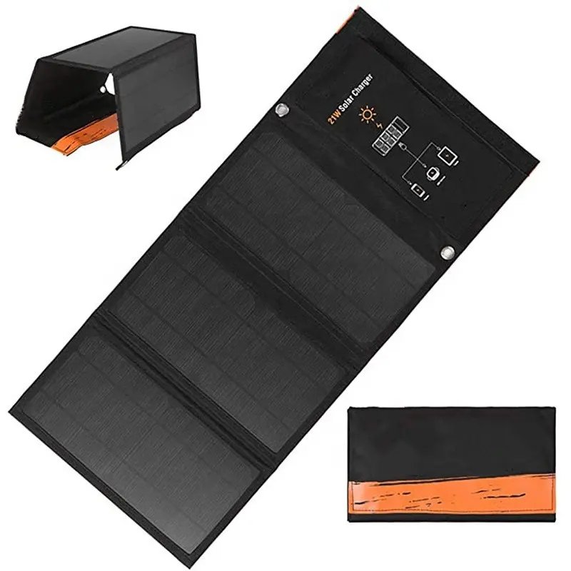 Hot sale cheap foldable solar panel 8W 12w 15w 21w 28w 30w 12V 18v portable micro usb solar charger for mobile phone