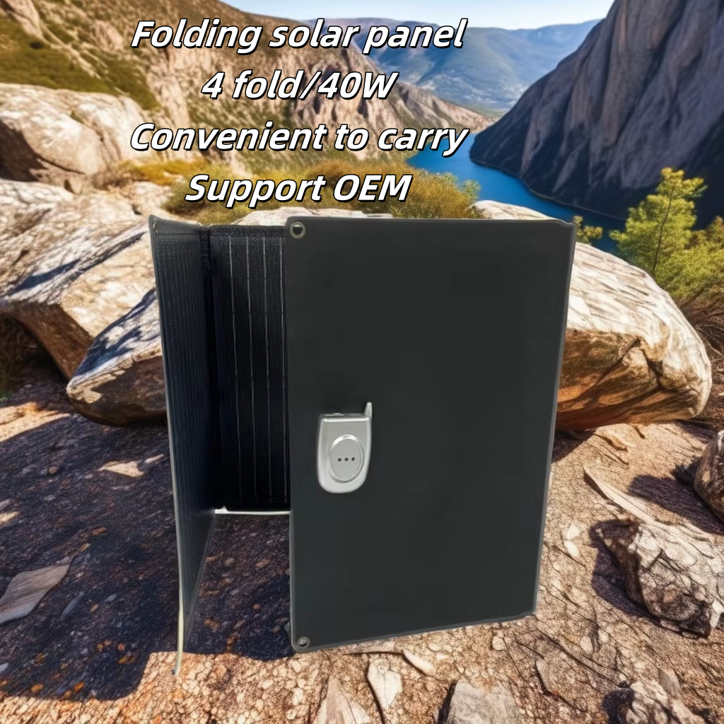 Portable 40W Folding Solar Panels Foldable Solar Panel Kit Foldable Solar Charger For Phone Laptop Ipods Power Bank
