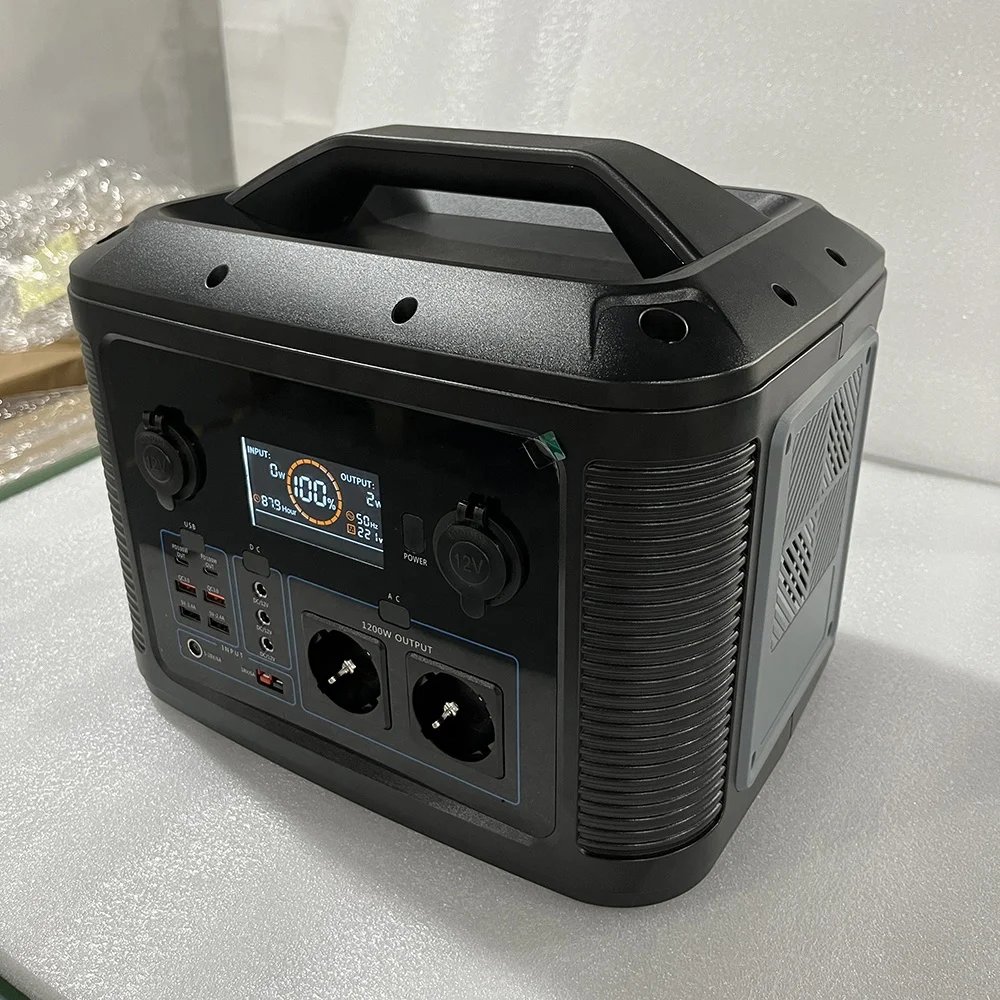Portable Power Station 1008Wh Backup Lithium Battery Solar Generator for Outdoors Camping Travel Hunting Emergency