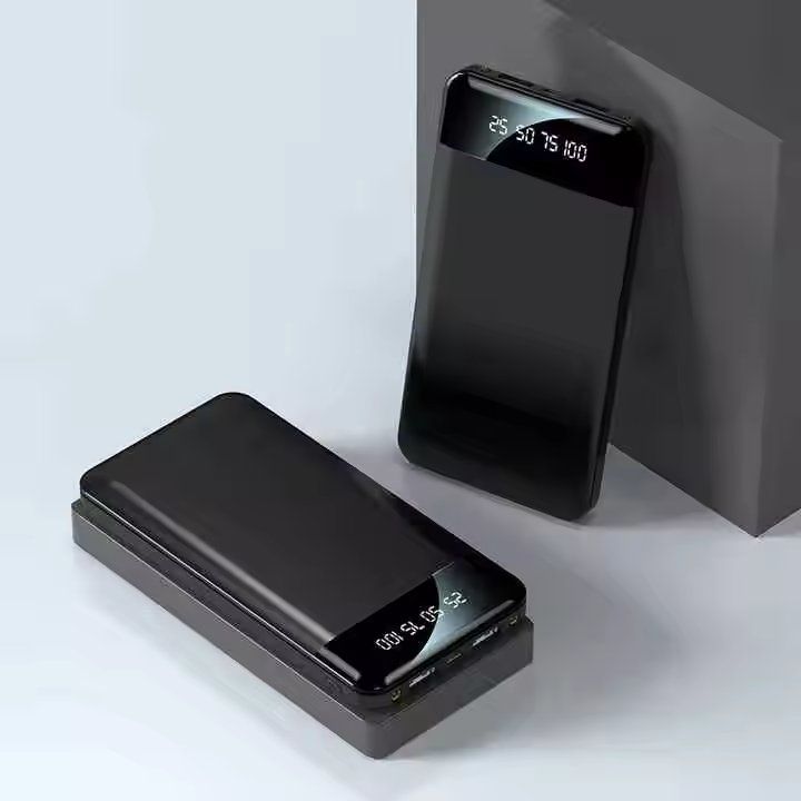 Cheap Wholesale Ultra Slim Oem 10000Mah Powerbank Led Digital Display Mobile Phone Charger Power Bank