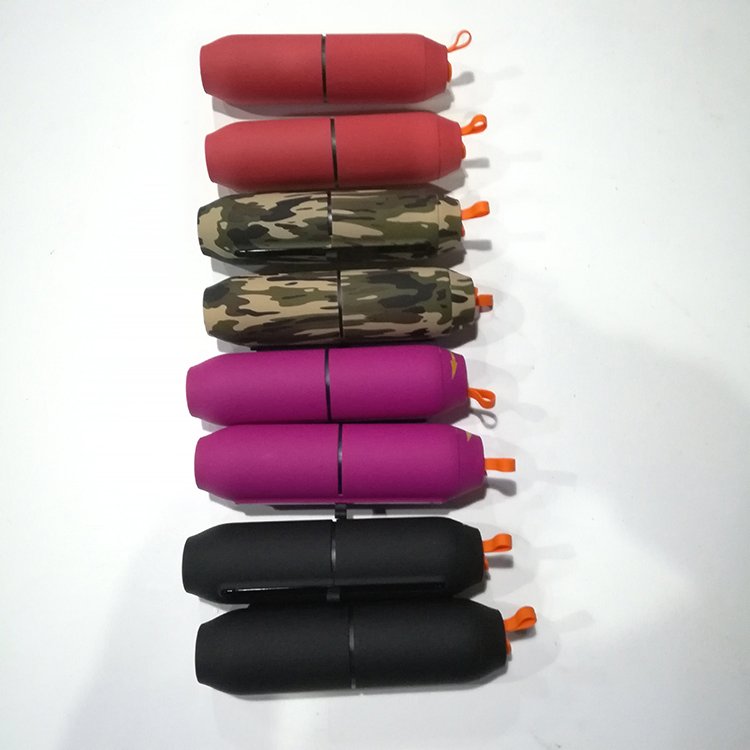 High Quality Portable Waterproof Flexible Solar Panel Power Bank with Torch and USB Output Solar Charger 5000mAh