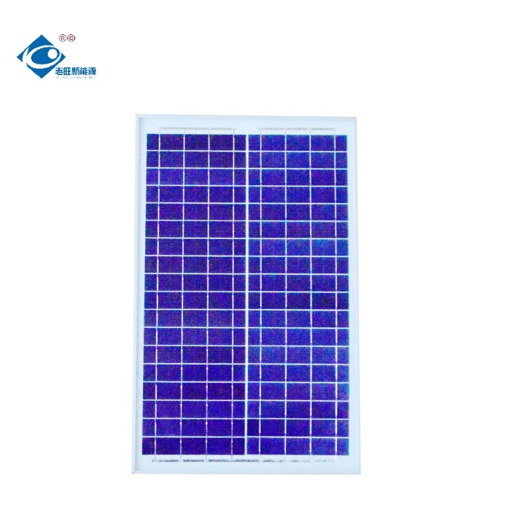 18V Glass Photovoltaic Solar Panels ZW-25W-18V Aluminium Frame Solar Panels 25W Photovoltaic Portable Solar Panel Charger