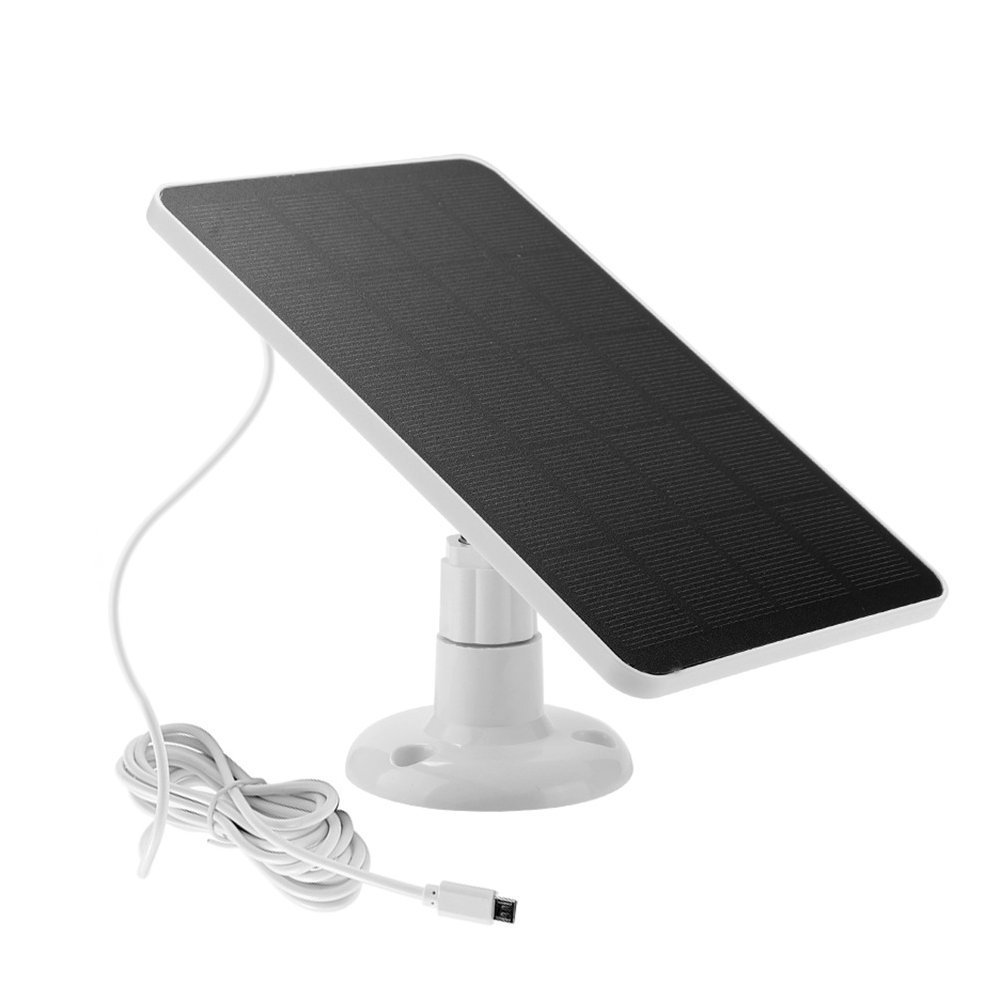 4w Solar Panel Surveillance Camera Charger U-Ring Video Doorbell 4/3/Plus/2 Solar Panel Charge