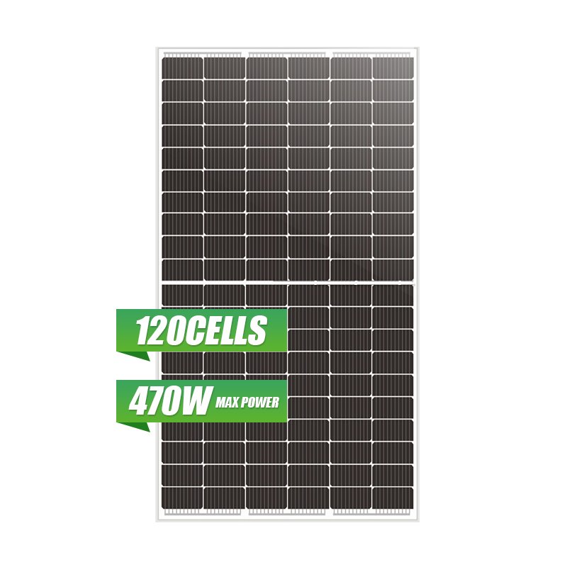 High Efficiency 15 Years Materials Warranty 450w 455w 460w 470w Half Cell Solar Panel Kit For Homes