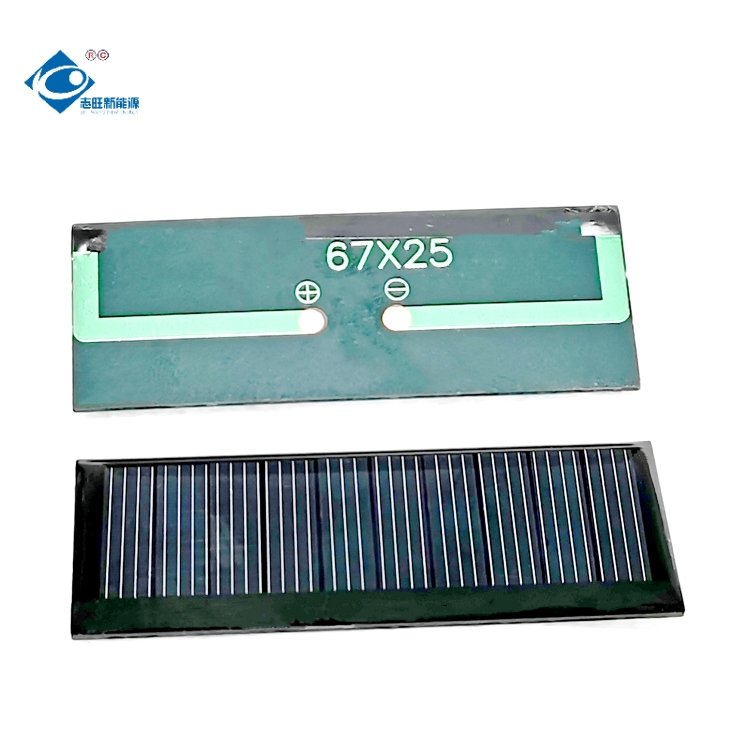 Customized Epoxy Resin Solar Panel 0.2W Portable Solar Panel Blanket ZW-6725 Poly Mini Solar Panels Power Charger 5V
