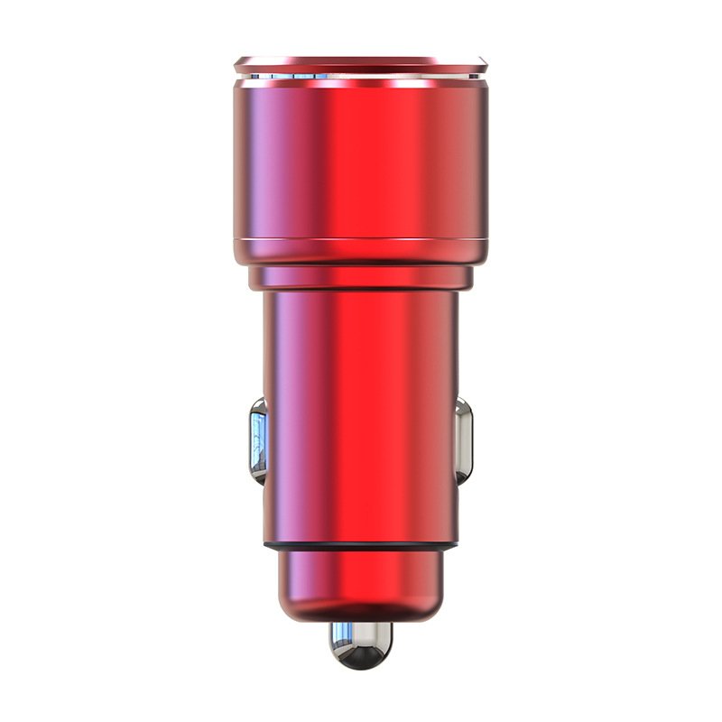 2024 New Car Fast Charger QC3.0 Fast Charging Single Usb Port Supports Full Protocol Aluminum Alloy Body Fast Car Charger
