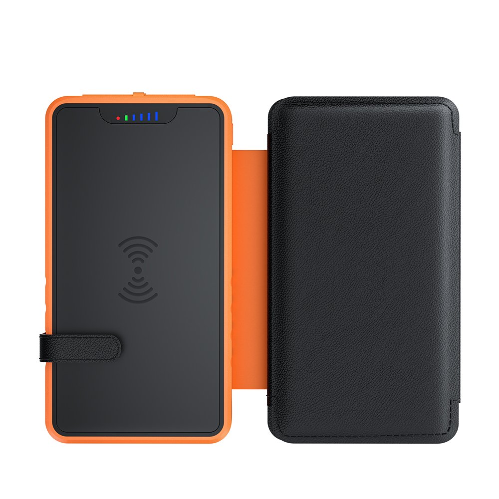 New Product 2024 Portable Charger Hiking Outdoor Waterproof 20000mAh Large Capacity Wireless Charger Solar Power Bank USB-C