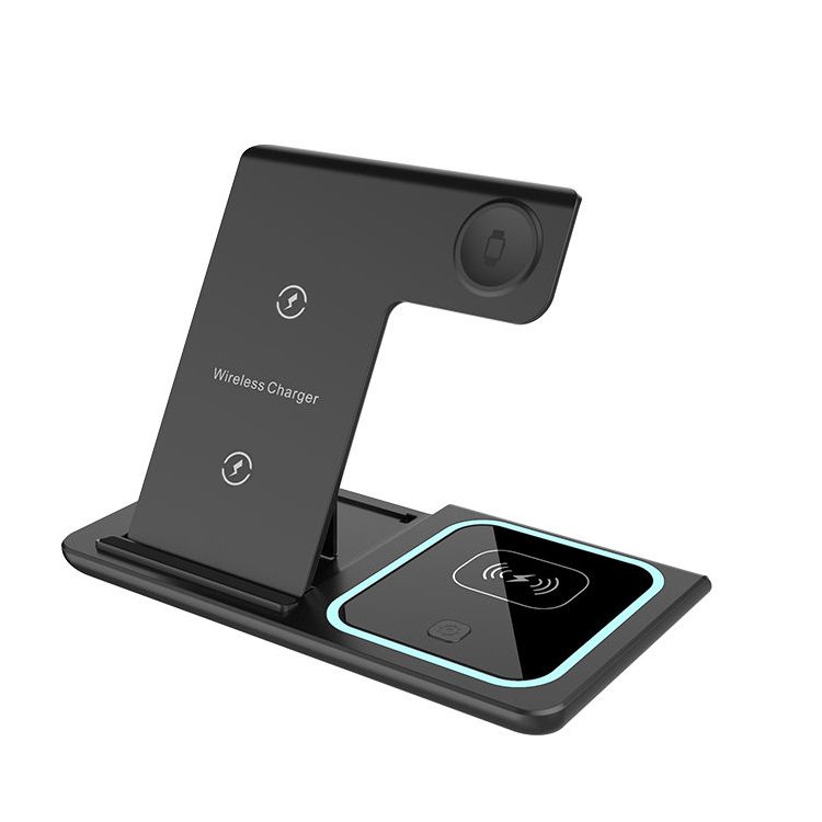 2024 New Magnetic Wireless Portable Charger Multi Functional Wireless Charger And Headphone Stand