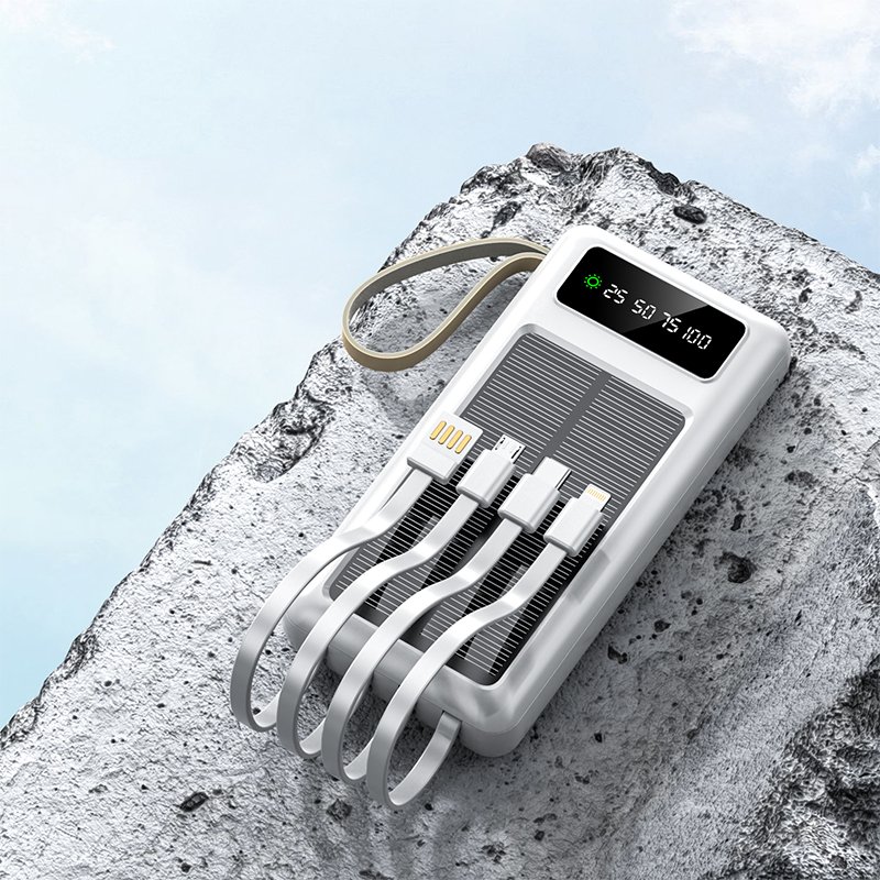 High-Efficient 10000mAh Solar Power Bank Charger Solar Charger Mobile Phones/Tablet PCs/Other Electronics High Solar