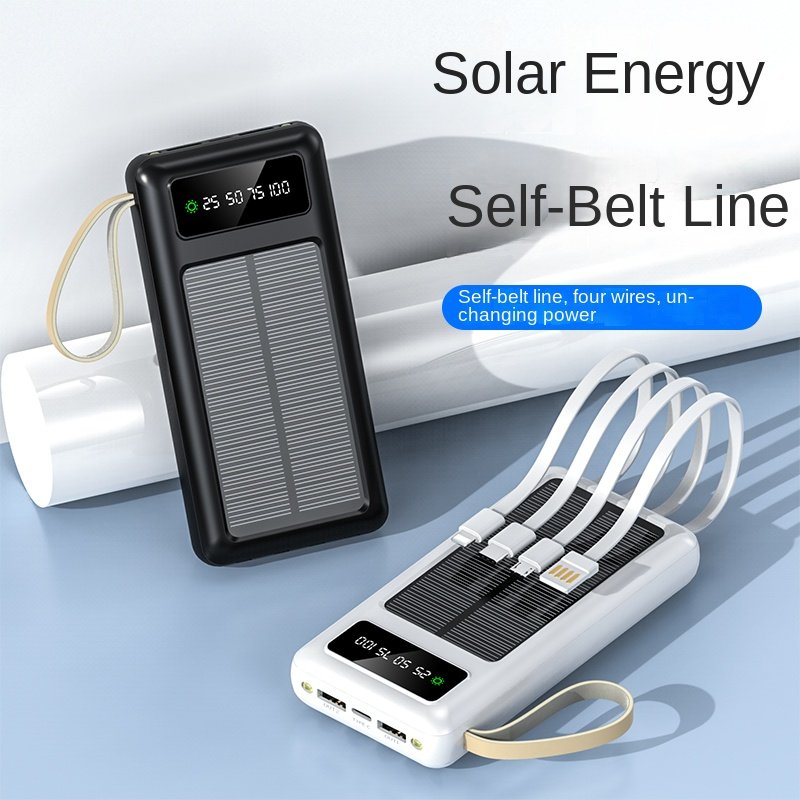 High-Efficient 10000mAh Solar Power Bank Charger Solar Charger Mobile Phones/Tablet PCs/Other Electronics High Solar