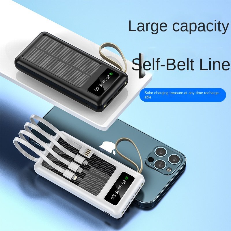High-Efficient 10000mAh Solar Power Bank Charger Solar Charger Mobile Phones/Tablet PCs/Other Electronics High Solar