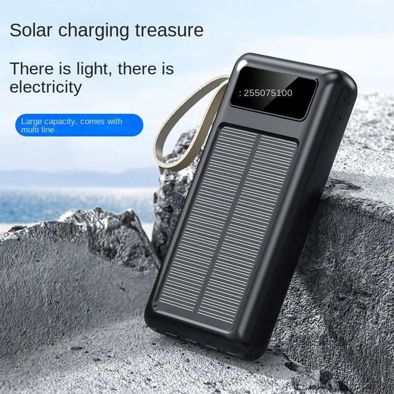 High-Efficient 10000mAh Solar Power Bank Charger Solar Charger Mobile Phones/Tablet PCs/Other Electronics High Solar