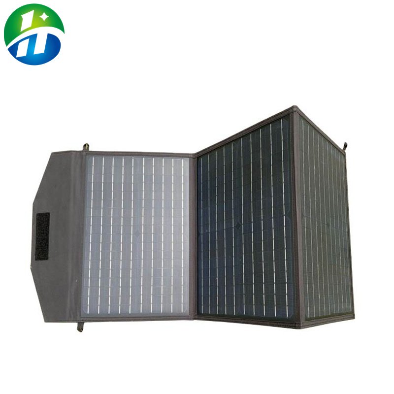 Portable Folding Mini Solar Panel For Camping Tent 100W Mono Foldable Solar Panel Charger with USB for Outdoor Camping
