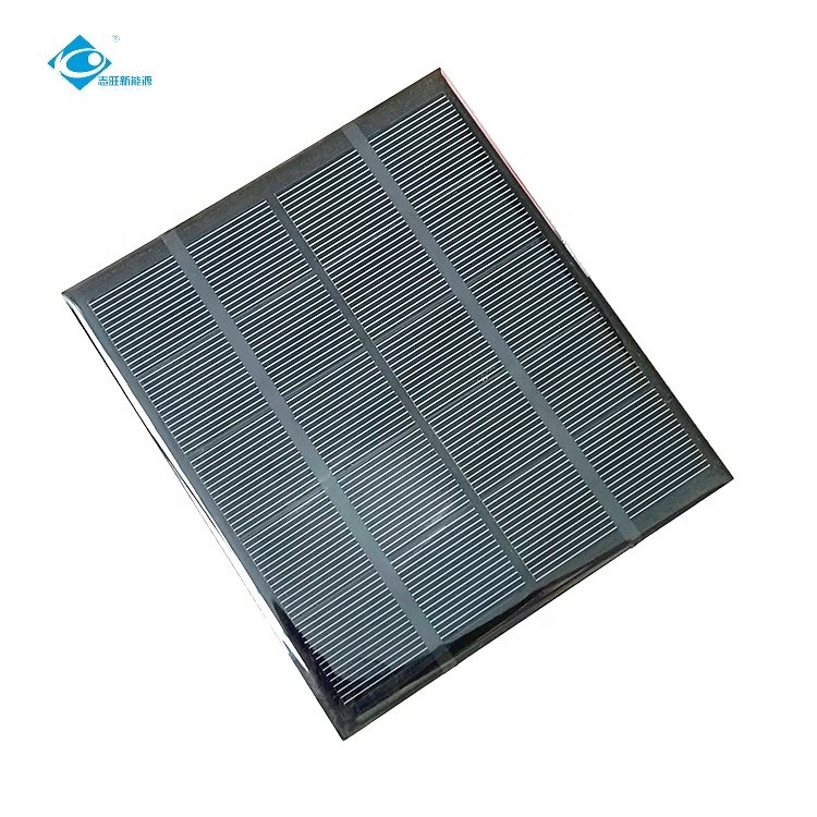 5V Mini Portable Solar Panels ZW-115130 Epoxy Adhesive Solar Panel 2.3W Lightweight Silicon Mono Solar Panel Module