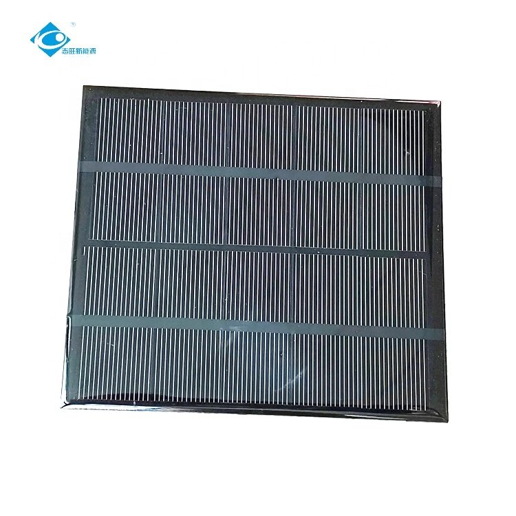 5V Mini Portable Solar Panels ZW-115130 Epoxy Adhesive Solar Panel 2.3W Lightweight Silicon Mono Solar Panel Module