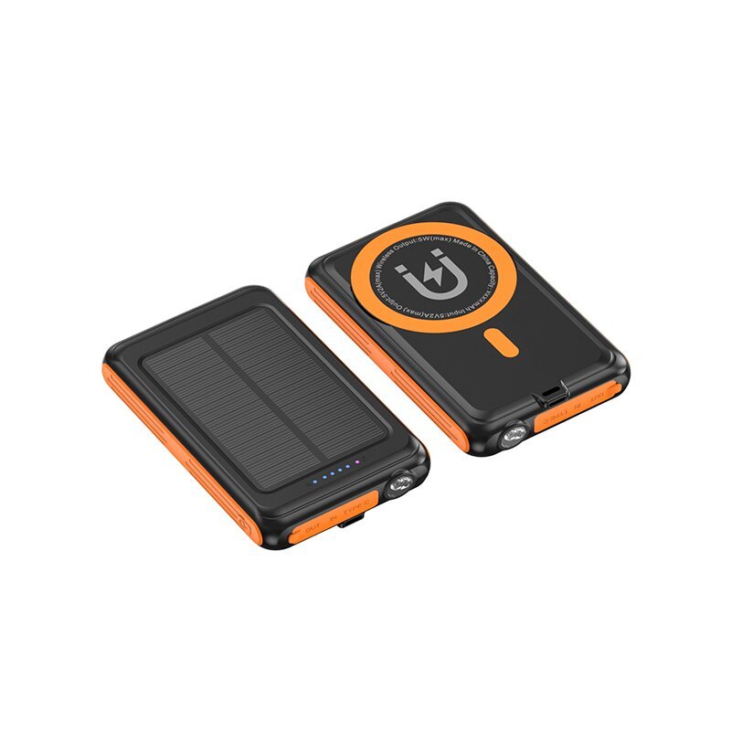 New Products Outdoor Portable Rechargeable Battery Solar Charger Power Bank 5000 Mah