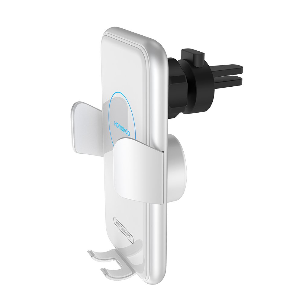 15W Eireless Ev Car Fast Phone Holder Car Ambient Lighting Electric Automatic Clamping Car Chargers Battery Charger