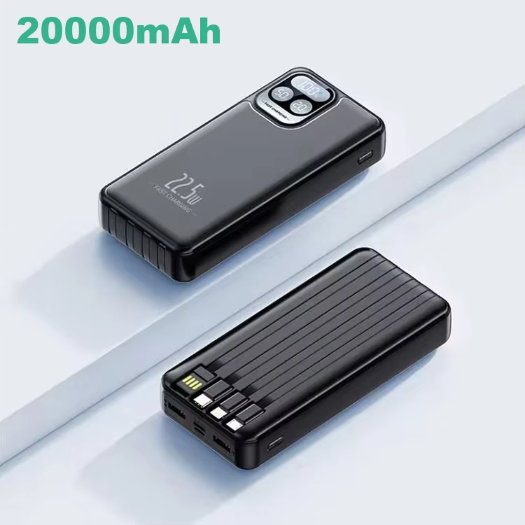 2024 Latest Model Portable Charger PowerBank 20000mAh-22.5W Fast Charging External Battery Pack 6Outputs & 3Inputs Phone Charger