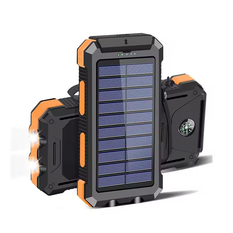 New Hot Sales for Mobile Phone Solar Charger Portable Li-polymer Battery 10000mah with Micro USB