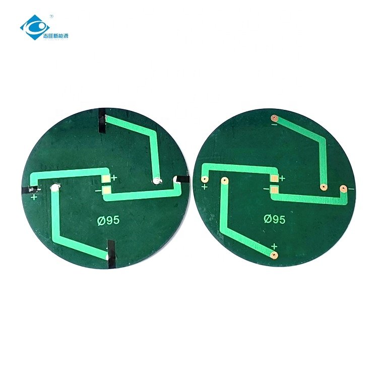 5.0V Lightweight Silicon Solar Panel 1.0W Mini Solar Panels Power Charger ZW-Dia95 Epoxy Adhesive Solar Panel