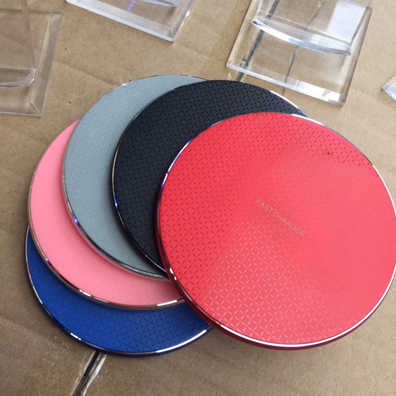 Led Indicator 10W For iphone Wireless Charger, Fast Charging Pad Wireless Phone Chargers for Samsung Galaxy and All Phones